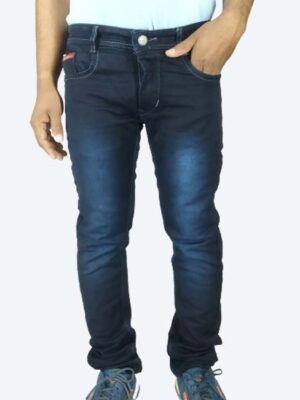 Men’s Dark Blue Slim Fit Jeans – Stylish Look at Low Price | Generic
