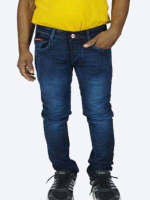 Men’s Dark Blue Slim Fit Jeans – Stylish Everyday Denim at Low Price | Generic